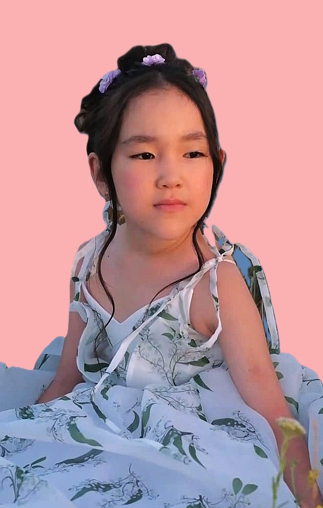 8 Тушенова Айдина 7 лет Караганда